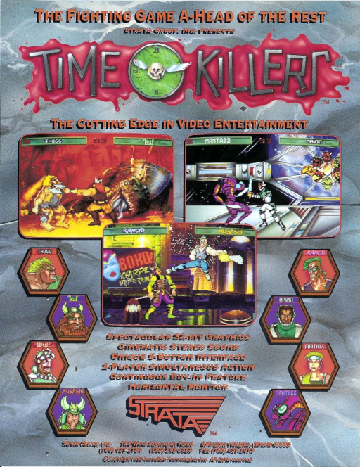 Time Killers (v1.32) MAME2003Plus Game Cover